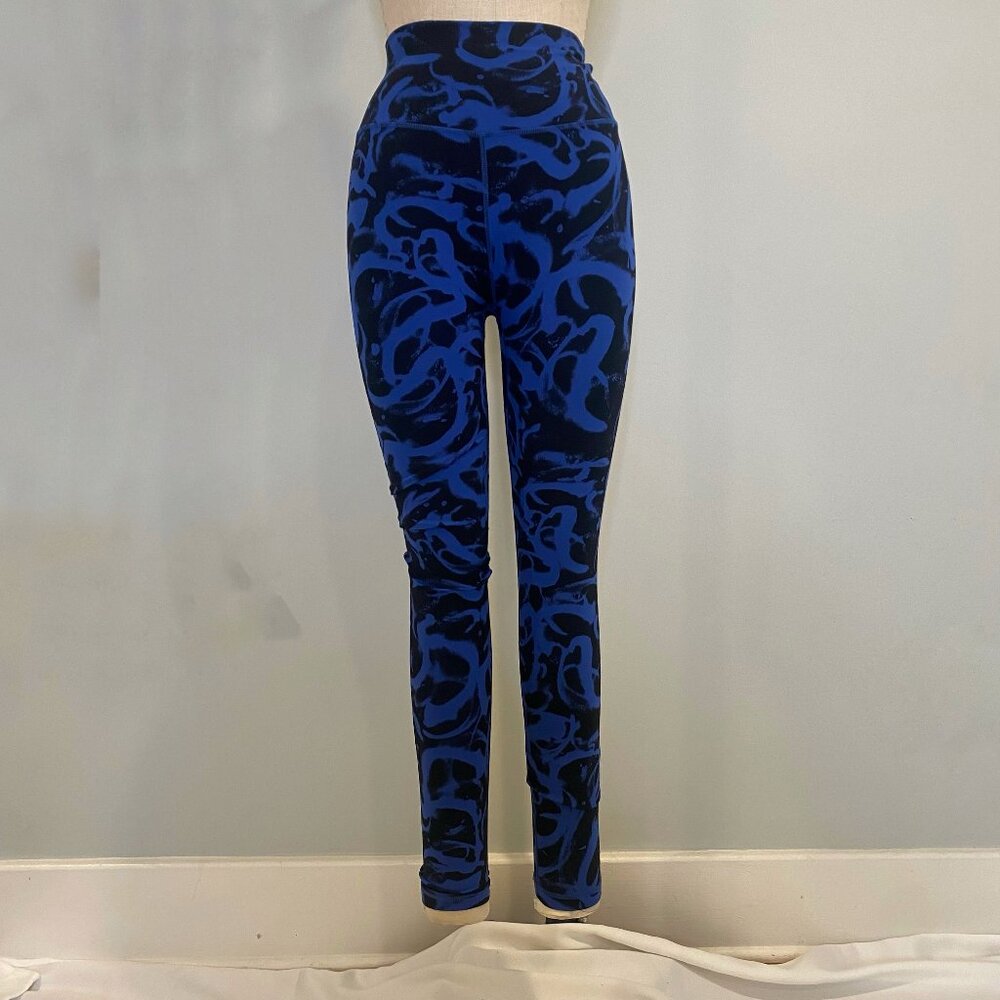 Stori: Perseverance Super High Rise Tight in Scribble Print, Size 6/Small